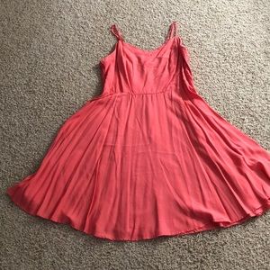 Old Navy coral sun dress